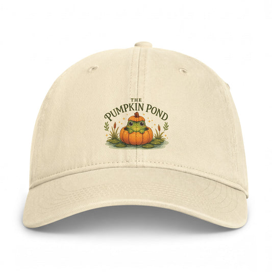 The Pumpkin Pond Dad Hat — Fall Pumpkin Patch Baseball Cap