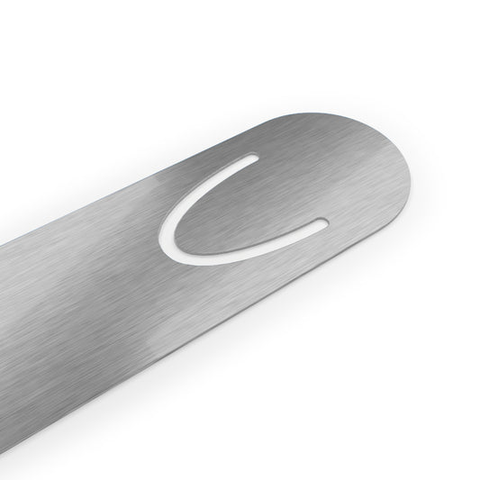 Pool Water Bookmark — Blue Swimming Pool Bookmark with 'U' Cutout, Metal & Printed Options
