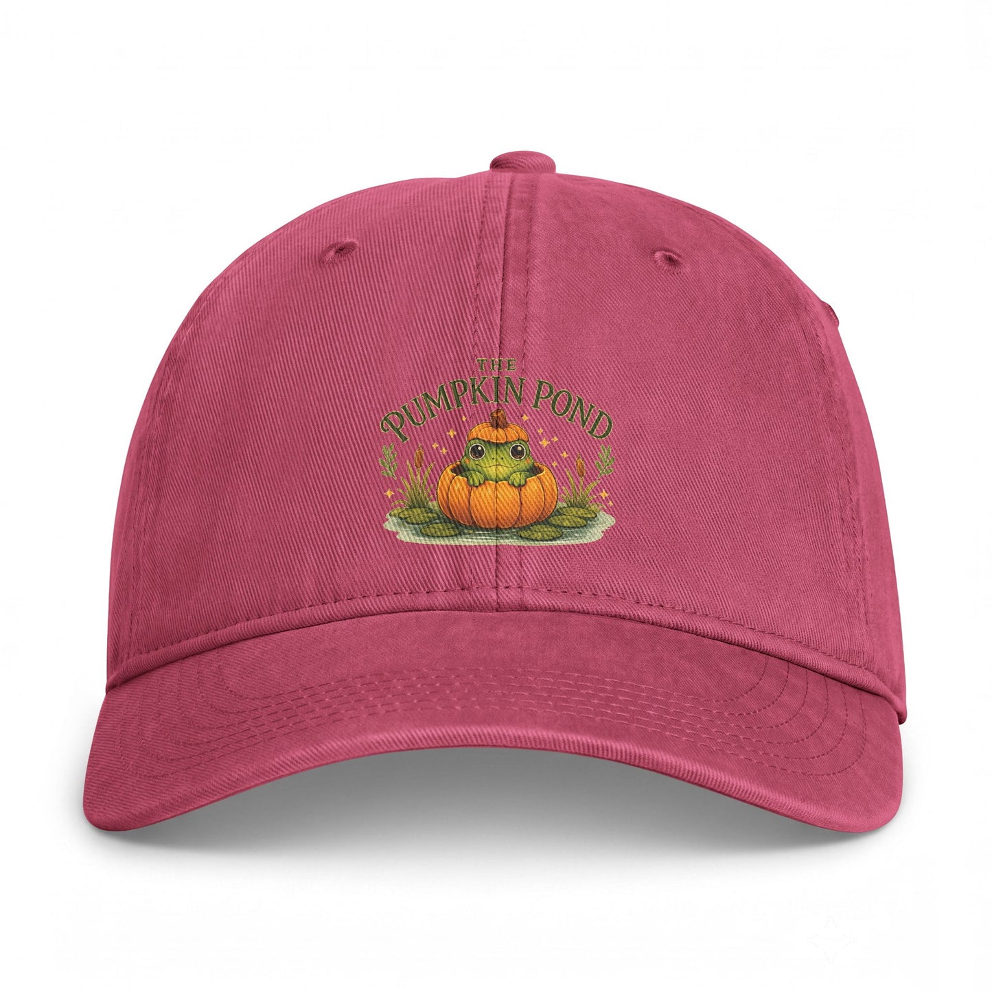 The Pumpkin Pond Dad Hat — Fall Pumpkin Patch Baseball Cap