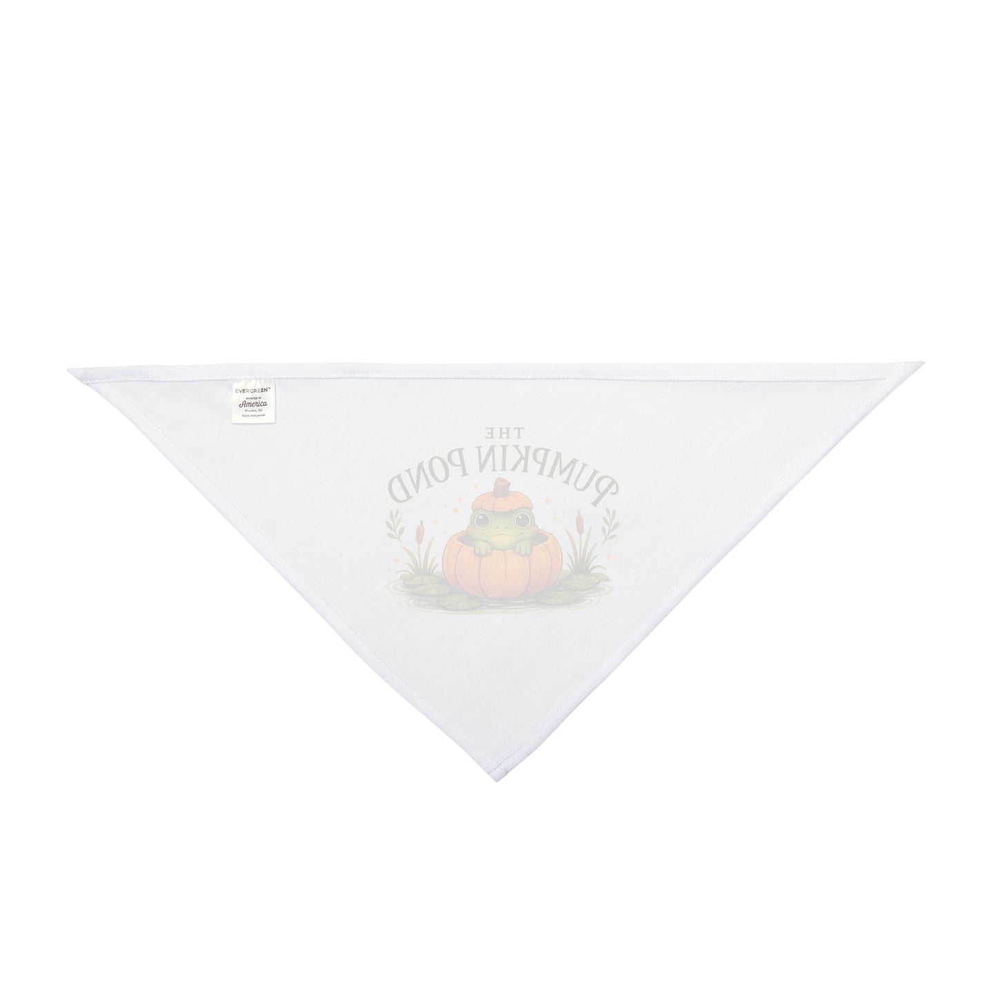 Pet Bandana — 'The Pumpkin Pond' Autumn Pumpkin Pup Bandana