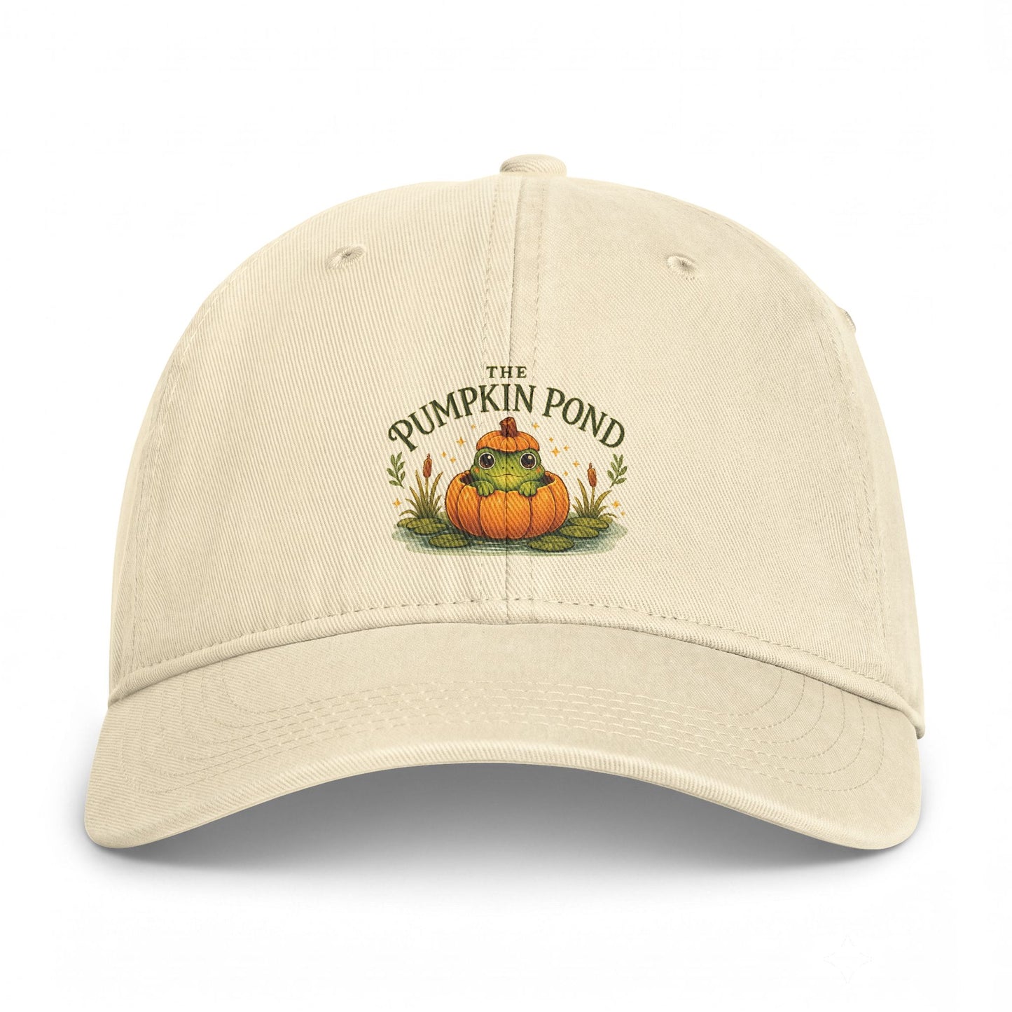 The Pumpkin Pond Dad Hat — Fall Pumpkin Patch Baseball Cap
