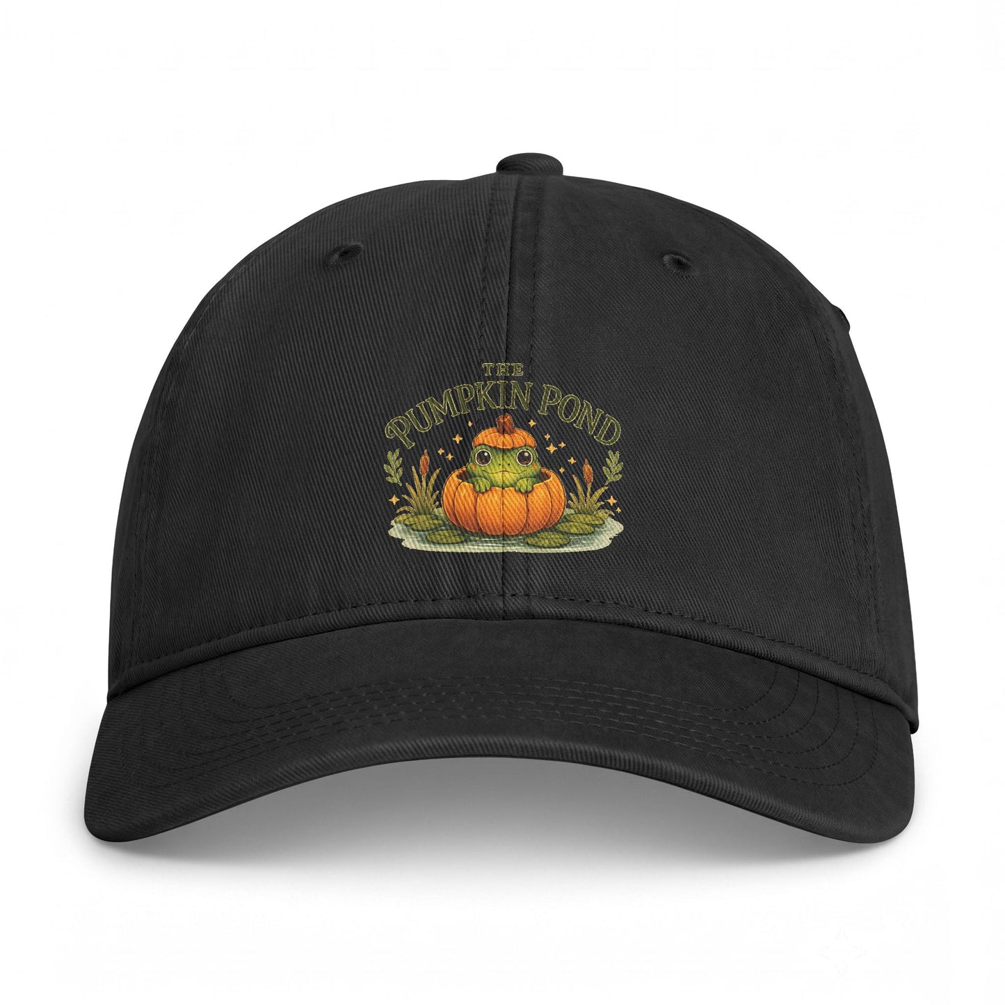 The Pumpkin Pond Dad Hat — Fall Pumpkin Patch Baseball Cap