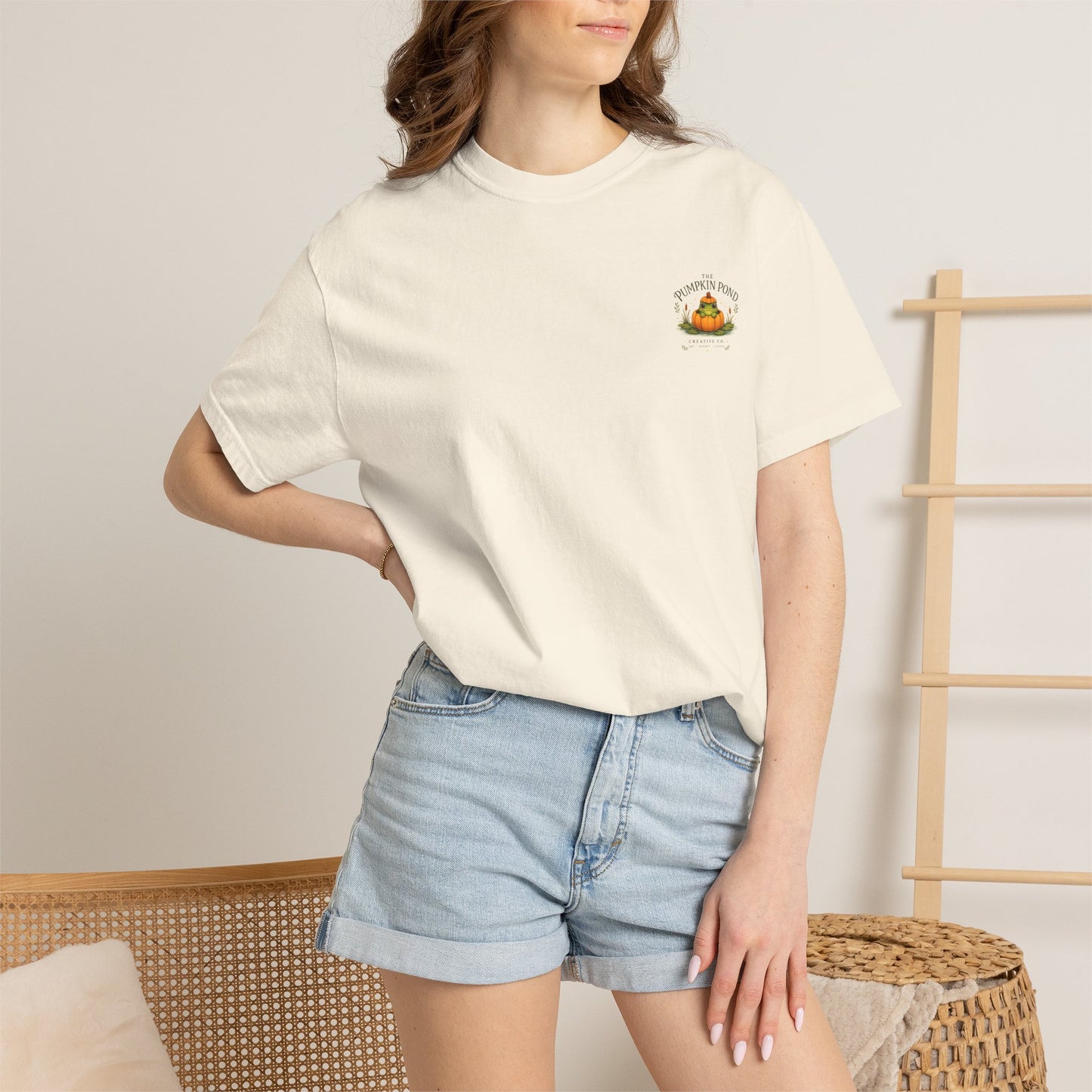 Pumpkin Pond Studios Frog Art T-Shirt — "Art for a Life Well Lived"