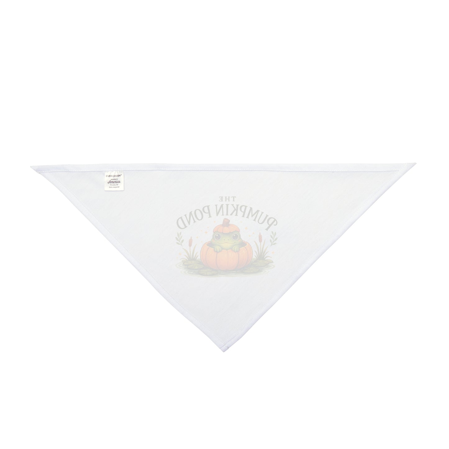 Pet Bandana — 'The Pumpkin Pond' Autumn Pumpkin Pup Bandana