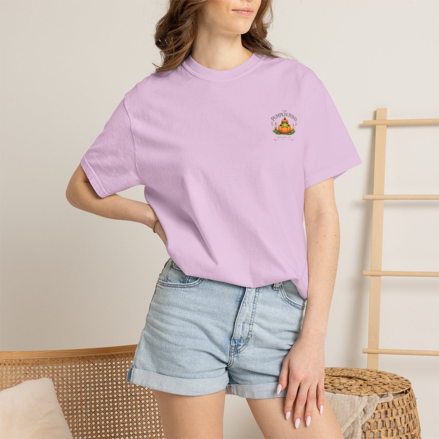 Pumpkin Pond Studios Frog Art T-Shirt — "Art for a Life Well Lived"