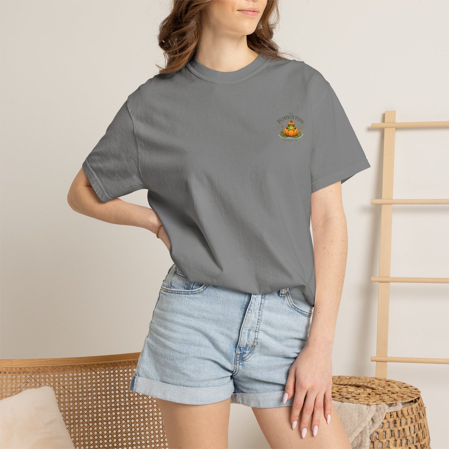 Pumpkin Pond Studios Frog Art T-Shirt — "Art for a Life Well Lived"