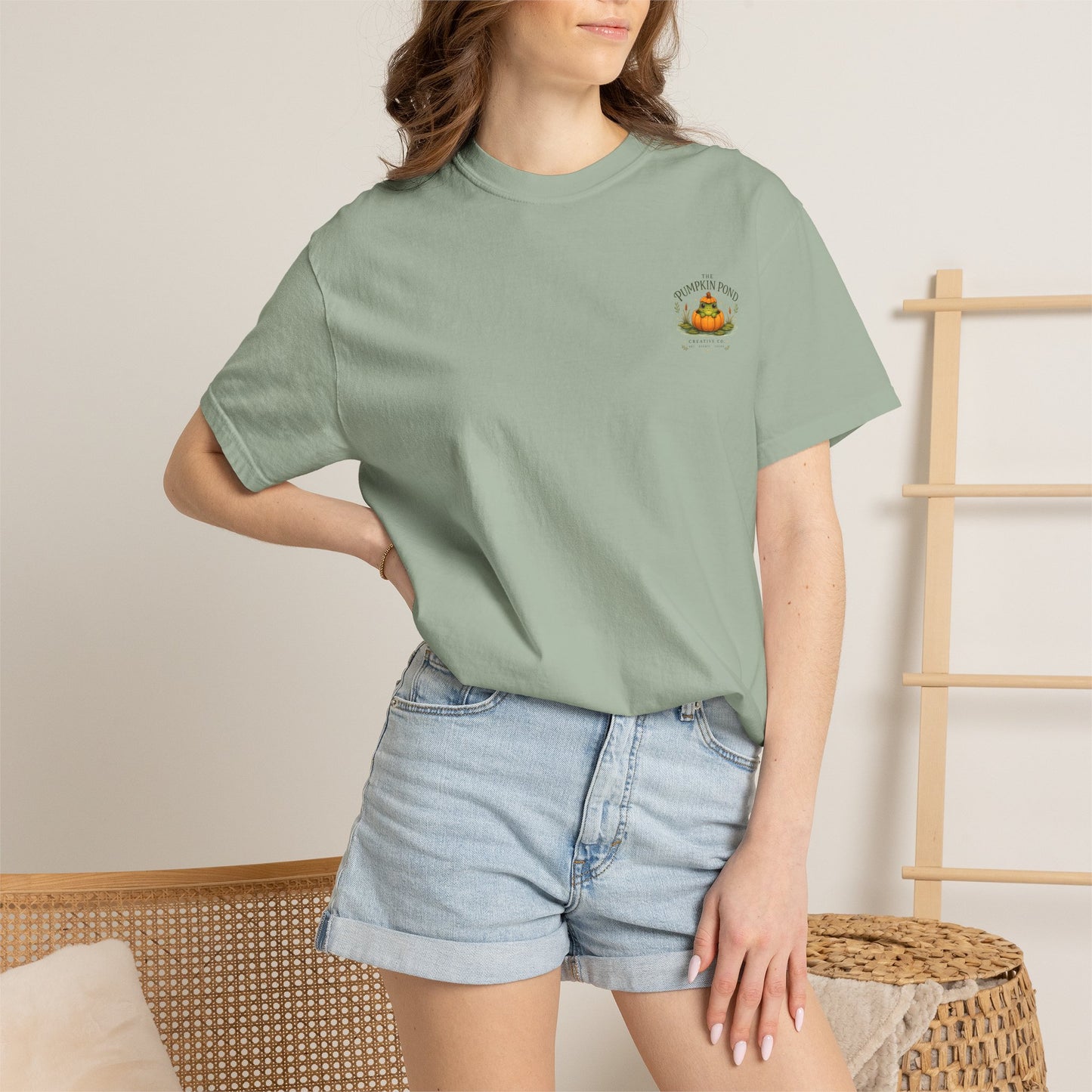 Pumpkin Pond Studios Frog Art T-Shirt — "Art for a Life Well Lived"
