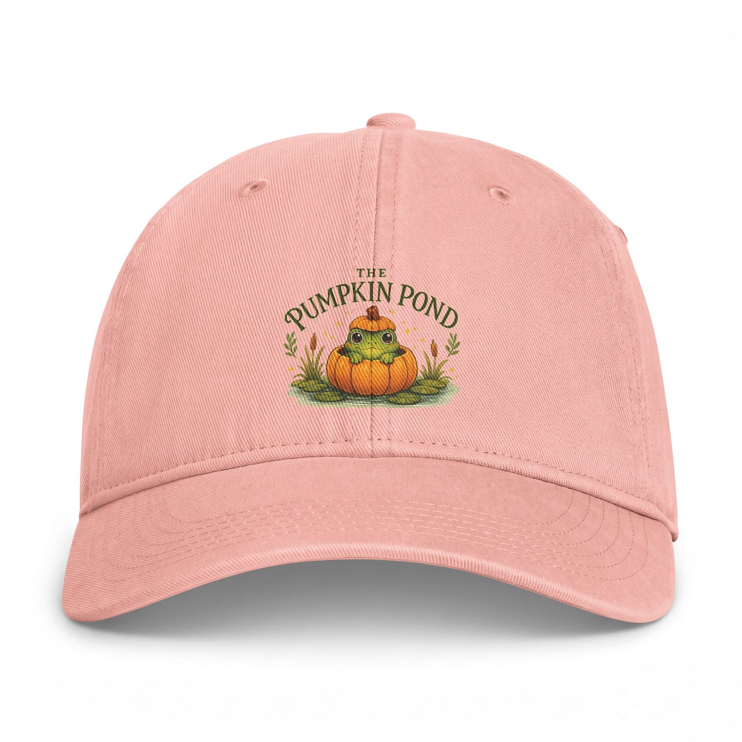 The Pumpkin Pond Dad Hat — Fall Pumpkin Patch Baseball Cap
