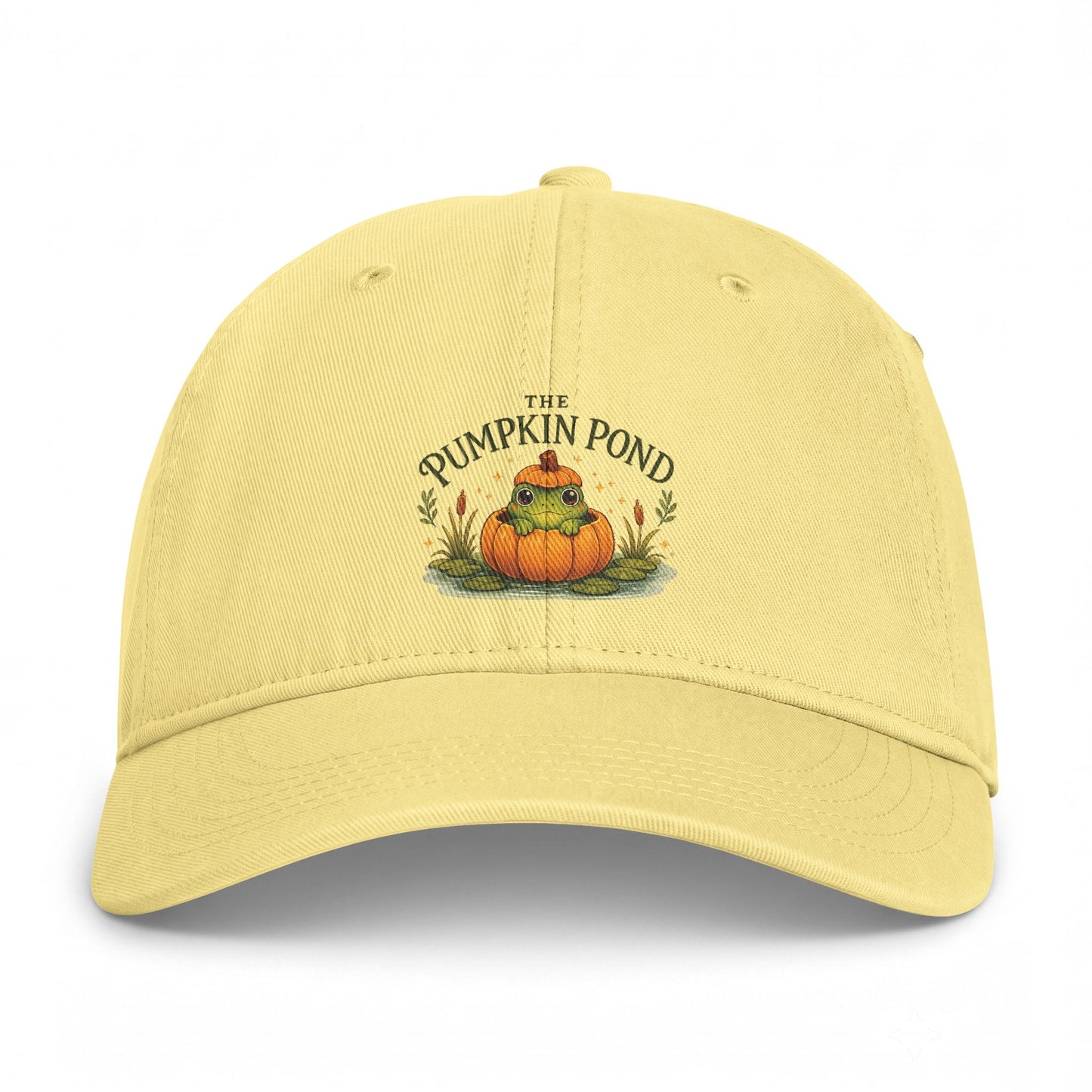 The Pumpkin Pond Dad Hat — Fall Pumpkin Patch Baseball Cap