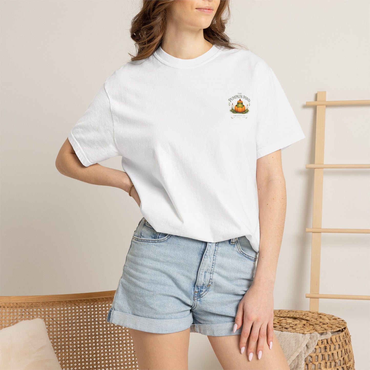 Pumpkin Pond Studios Frog Art T-Shirt — "Art for a Life Well Lived"